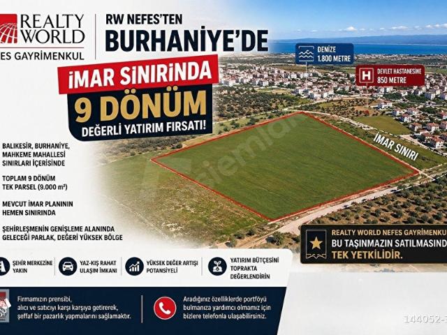 Burhaniye, Balikesir içerisinde satılık Arsa