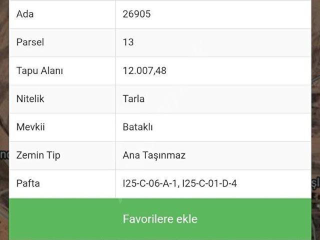 İmişehir, Odunpazarı içerisinde satılık Arsa