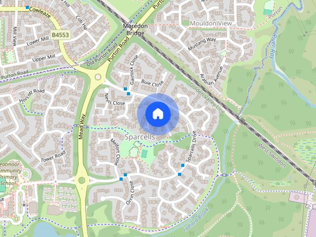 House for rent in Sparcells, Swindon