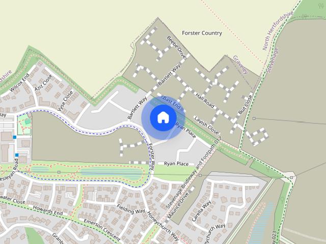 House for rent in Fishers Green, Stevenage