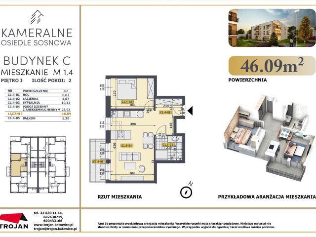 Mieszkanie na sprzedaż w Rybnik, Śląskie