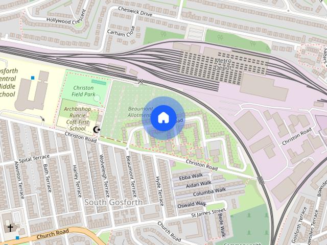 Apartment for rent in South Gosforth, Tyne And Wear