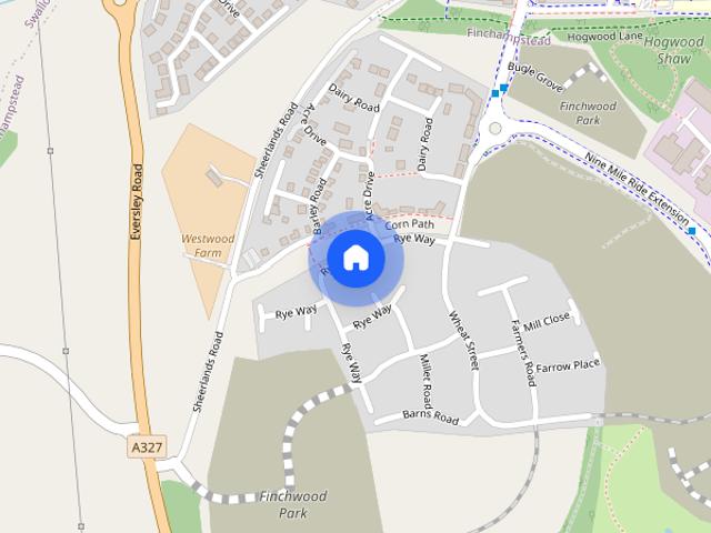 House for rent in Finchampstead, Arborfield Green