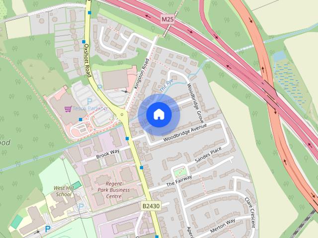 House for rent in Pachesham Park, Surrey