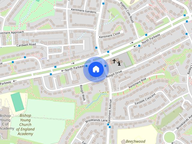 Apartment for rent in Monkswood, Leeds