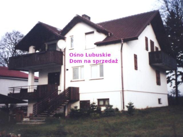 Dom na sprzedaż w Ośno Lubuskie, Lubuskie