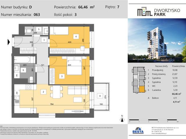 Mieszkanie na sprzedaż w Rzeszów, Podkarpackie