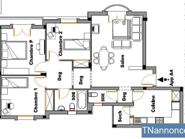 Appartement vente
