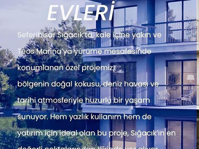 Sığacık Mahallesi, Seferihisar içerisinde satılık Residence