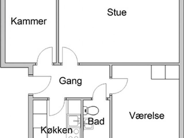 Lejlighed til leje i Holstebro, Århus