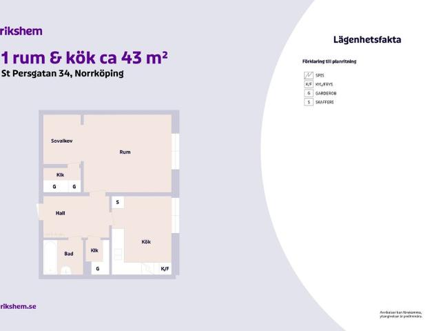 Lägenhet hyra i Norrköping, Östergötland