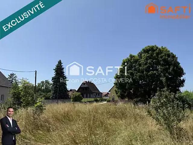 Terrain vente à Sélestat-Erstein, Saasenheim