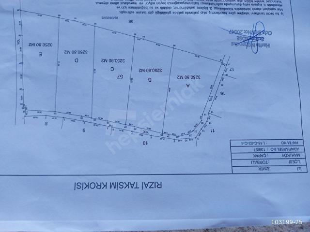 Torbali, İzmir içerisinde satılık Arsa