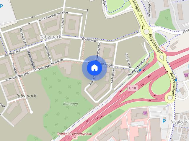 Lägenhet hyra i Täby, Stockholm