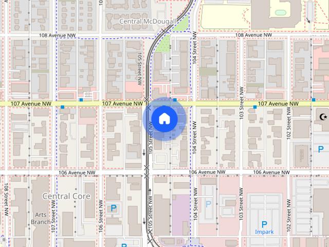 Apartment for rent in Central McDougall, Edmonton