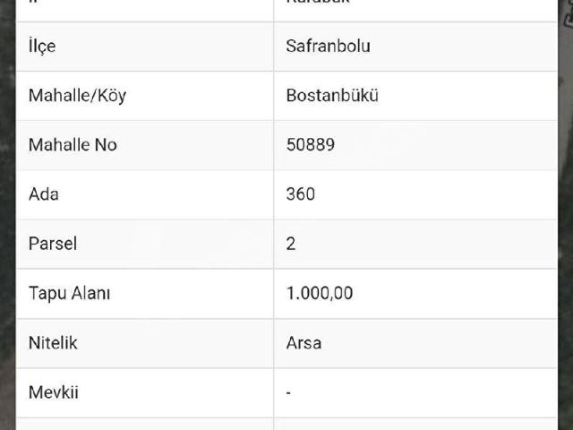 Safranbolu, Karabük içerisinde satılık mülk