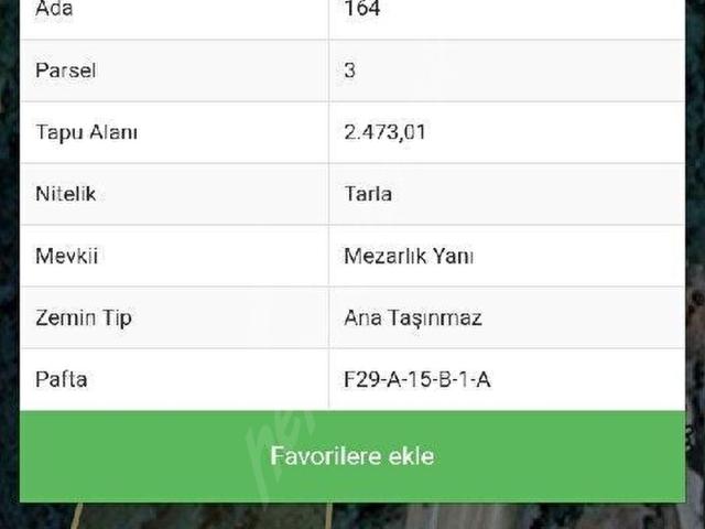 İnceçay, Safranbolu içerisinde satılık Arsa