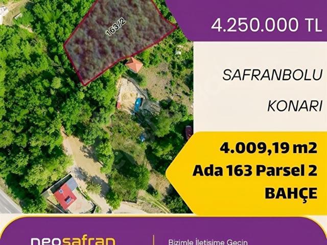 Konarı, Safranbolu içerisinde satılık mülk