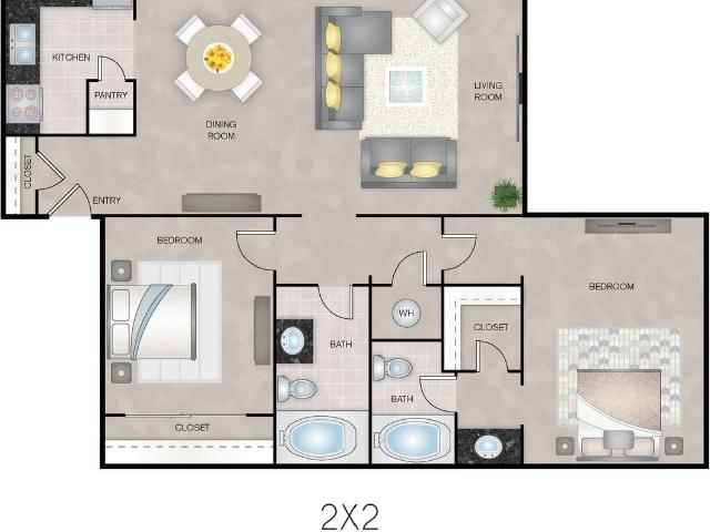 Apartment for rent in Lubbock, Lubbock County