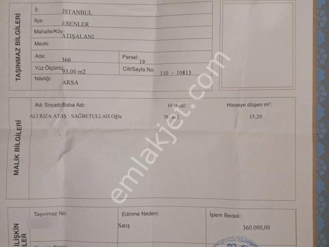 Kemer Mahallesi, Esenler içerisinde kiralık mülk