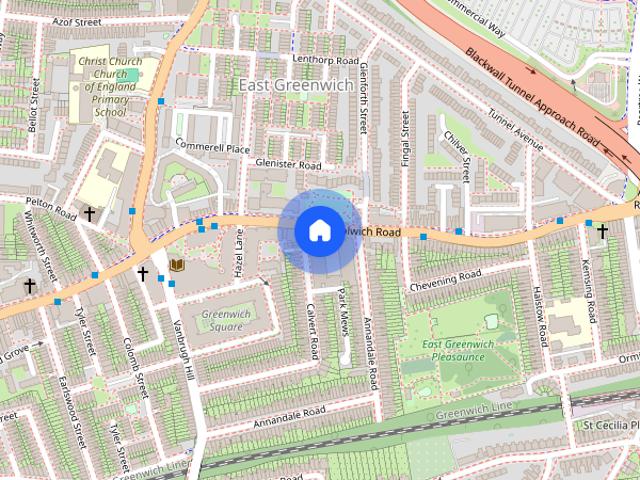 Apartment for rent in East Greenwich, Greater London