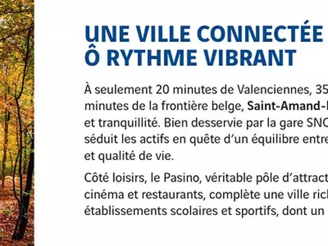 Appartement vente à Valenciennes, Saint-amand-les-eaux