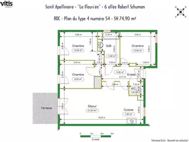 Appartement location à Saint-Apollinaire, Côte-d'Or