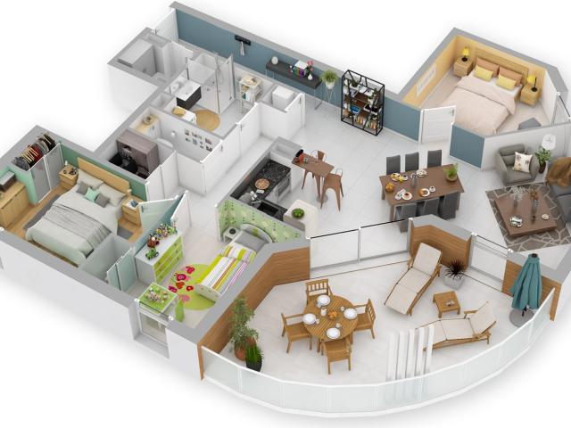Appartement vente à Chambéry, Saint-baldoph