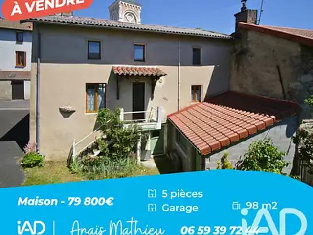 Maison vente à Ambert, Saint-bonnet-le-bourg
