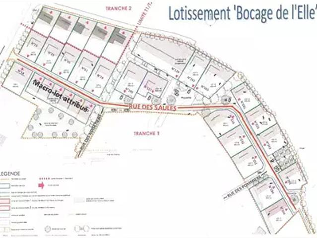 Terrain vente à Saint-Lô, Saint-clair-sur-l'elle