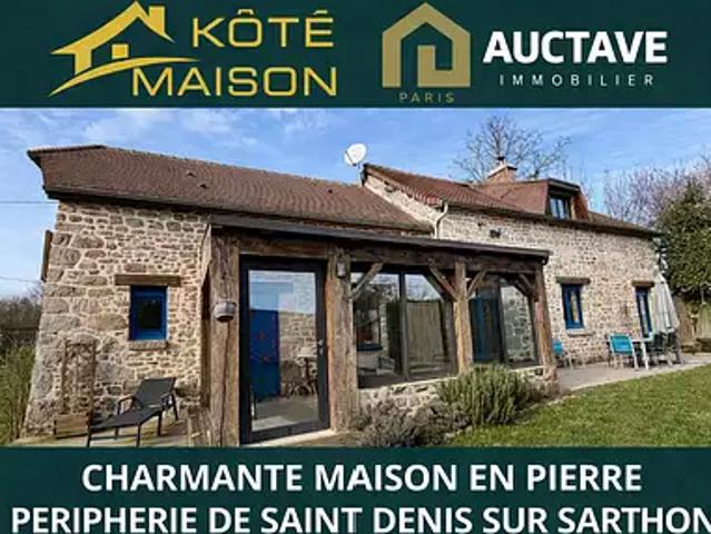 Maison vente à Alençon, Saint-denis-sur-sarthon