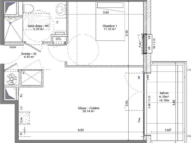 Appartement vente à Rennes, Bretagne