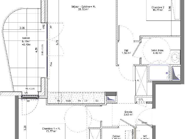 Appartement vente à Rennes, Bretagne