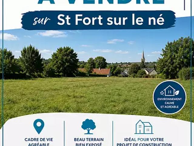 Terrain vente à Cognac, Saint-fort-sur-le-né