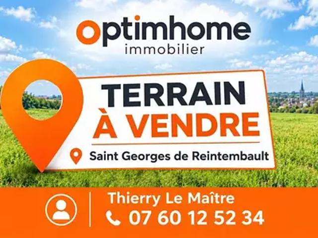 Terrain vente à La Petite Sauvagerie, Saint-Georges-de-Reintembault