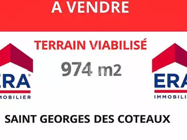 Terrain vente à Saintes, Saint-georges-des-coteaux