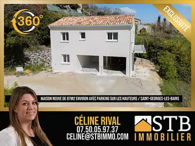 Maison vente à Tournon-sur-Rhône, Saint-georges-les-bains