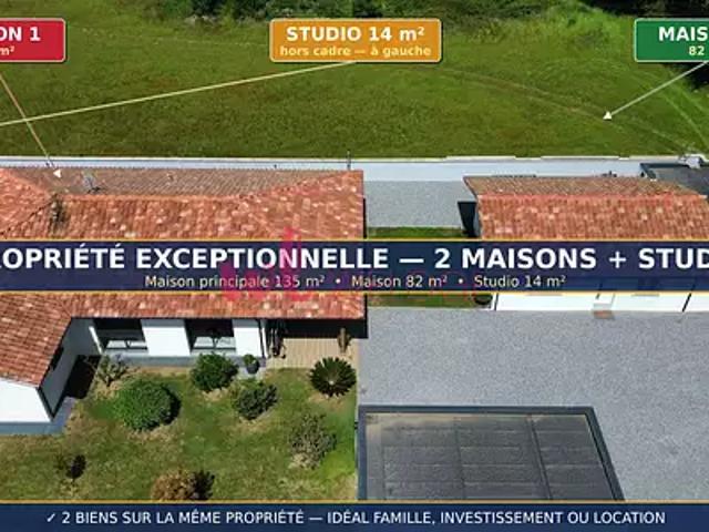 Maison vente à Dax, Saint-geours-de-maremne