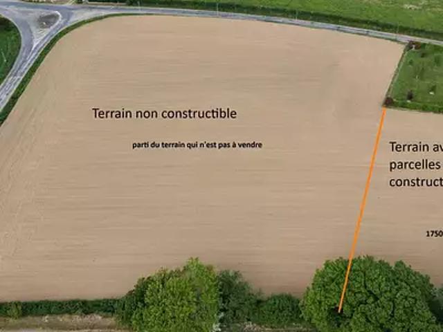 Terrain vente à Saint-Lô, Saint-jean-de-savigny