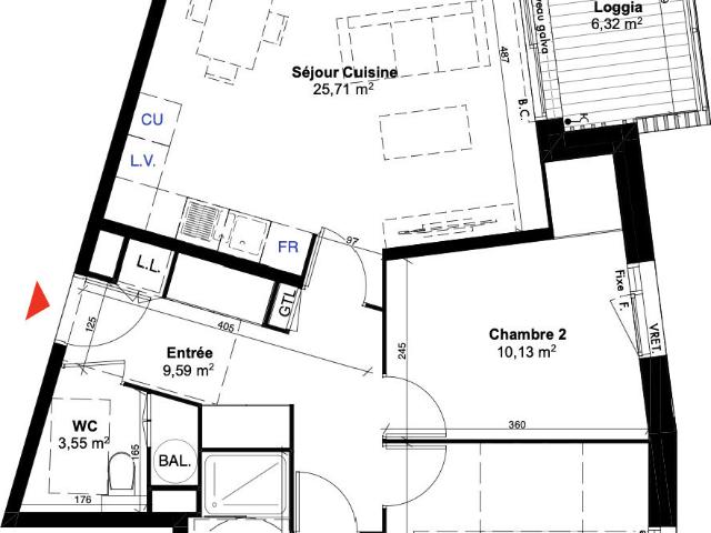 Appartement vente à Saint-jean-d'illac
