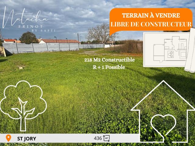 Terrain vente à Toulouse, Saint-jory