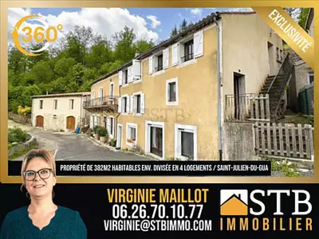 Maison vente à Privas, Saint-julien-du-gua