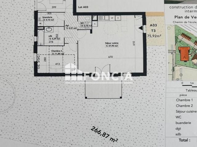 Appartement vente à Bourges, Saint-just