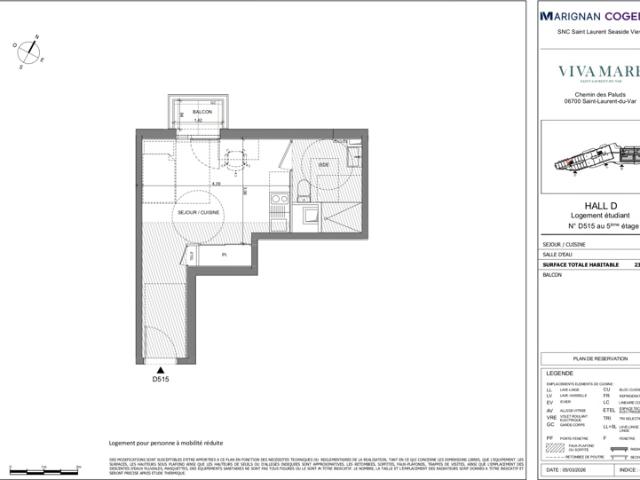 Appartement vente à Grasse, Saint-laurent-du-var