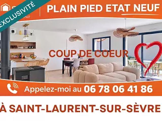 Maison vente à La Roche-sur-Yon, Saint-laurent-sur-sèvre