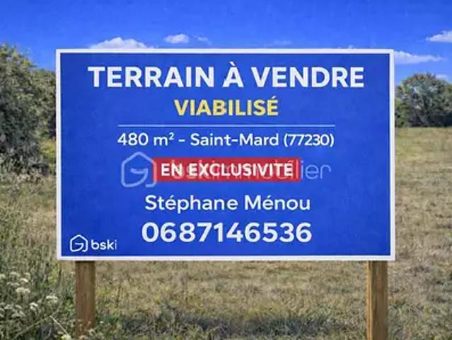 Terrain vente à Meaux, Saint-mard