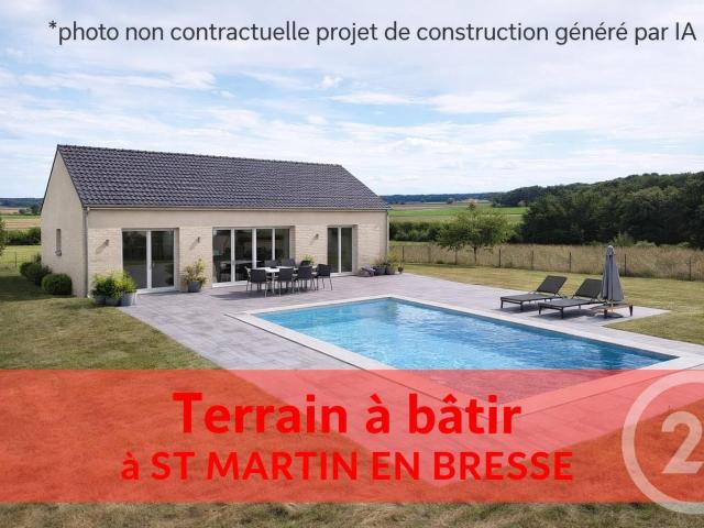 Terrain vente à Chalon-sur-Saône, Saint-martin-en-bresse
