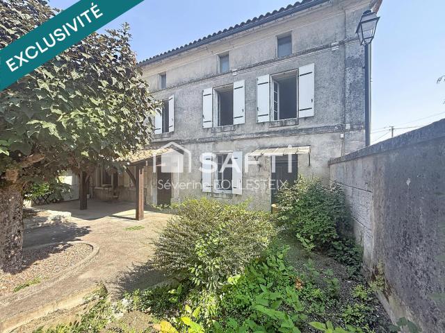 Maison vente à Cognac, Saint-même-les-carrières