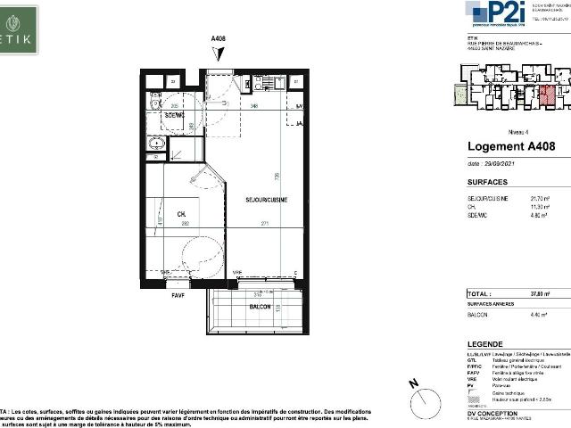 Appartement vente à Saint-Nazaire, Saint-nazaire
