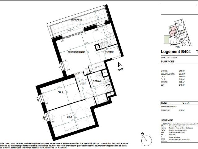 Appartement vente à Saint-Nazaire, Loire-Atlantique